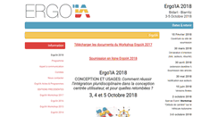 Desktop Screenshot of ergoia.estia.fr