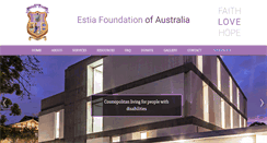 Desktop Screenshot of estia.org.au